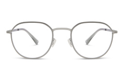 نظارة طبية تالفي بإطار دائري للجنسين من ميكيتا بلون فضي - صورة المنتج 1