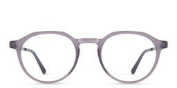 نظارات طبية ساجا بإطار دائري للجنسين من ميكيتا بلون رمادي - صورة المنتج 1