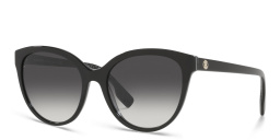 Shop BURBERRY Cat Eye Sunglasses in Black online.
