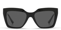 VERSACE Greca Square Sunglasses in Black – Product Photo 1