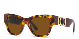 VERSACE Cat-Eye Sunglasses in Havana – Product Photo 2