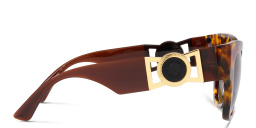 VERSACE Cat-Eye Sunglasses in Havana – Product Photo 3