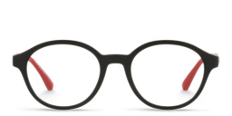 Emporio Armani Kids Round Eyeglasses in Black – Product Photo 1