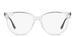 Ray-Ban Square Eyeglasses in Transparent – Product Photo 1
