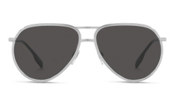BURBERRY Pilot Sunglasses in Silver – Product Photo 1