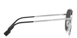 BURBERRY Pilot Sunglasses in Silver – Product Photo 3