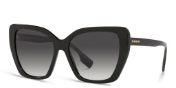 BURBERRY Cat Eye Sunglasses in Black – Product Photo 2