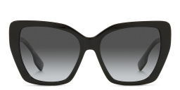 BURBERRY Cat Eye Sunglasses in Shiny Black – Product Photo 1