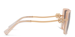 BVLGARI Oversized Square Sunglasses in Rose Gold – Product Photo 3