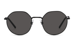 Shop Dolce & Gabbana Round Sunglasses in Black Matte online.