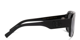 Dolce & Gabbana Pilot Sunglasses in Black – Product Photo 3