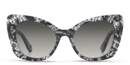 Dolce & Gabbana Cat-Eye Sunglasses in Black Lace – Product Photo 1