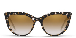 Dolce & Gabbana Butterfly Sunglasses in Cube Black/Gold – Product Photo 1
