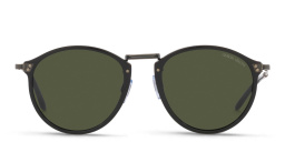 GIORGIO ARMANI Round Sunglasses in Black – Product Photo 1