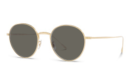 OLIVER PEOPLES Unisex Panthos Sunglasses in Brushed Gold – Product Photo 2