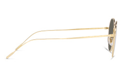 OLIVER PEOPLES Unisex Panthos Sunglasses in Brushed Gold – Product Photo 3