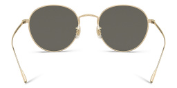 OLIVER PEOPLES Unisex Panthos Sunglasses in Brushed Gold – Product Photo 4