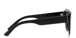 Shop PRADA Cat-Eye Sunglasses in White online.