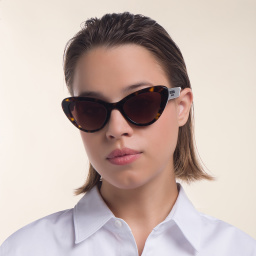 PRADA Cat Eye Sunglasses in Havana – Product Photo 5