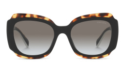 PRADA Irregular Sunglasses in Black – Product Photo 1