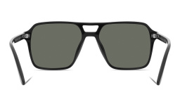 PRADA Pilot Sunglasses in Black – Product Photo 4