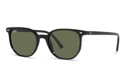 Shop Ray-Ban Elliot Unisex Square Sunglasses in Black online.