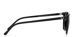 Shop Ray-Ban Elliot Unisex Square Sunglasses in Black online.