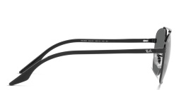 Ray-Ban Unisex Square Sunglasses in Black – Product Photo 3