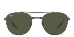 Ray-Ban Unisex Square Sunglasses in Gunmetal – Product Photo 1