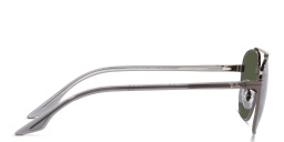 Shop Ray-Ban Unisex Square Sunglasses in Gunmetal online.