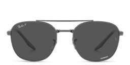 Ray-Ban Unisex Square Sunglasses in Gunmetal – Product Photo 1