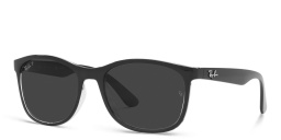 Shop Ray-Ban Unisex Square Sunglasses in Black online.