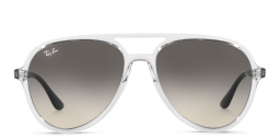 Ray-Ban Unisex Pilot Sunglasses in Transparent – Product Photo 1