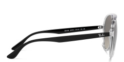 Shop Ray-Ban Unisex Aviator Sunglasses in Transparent online.