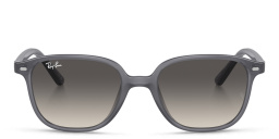 Ray-Ban Junior Leonard Kids Square Sunglasses in Opal Blue – Product Photo 1