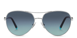 TIFFANY Aviator Sunglasses in Silver – Product Photo 1