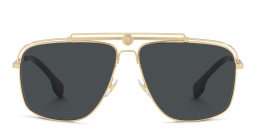 VERSACE Aviator Sunglasses in Gold – Product Photo 1