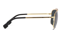 VERSACE Greca-detailed Aviator Sunglasses in Gold – Product Photo 3