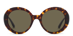 VERSACE Round Sunglasses in Havana – Product Photo 1