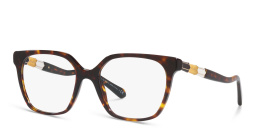 Shop BVLGARI Round Eyeglasses in Havana online.