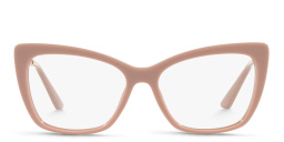 Wide Cat Eye Eyeglasses من دولتشي آند غابانا بلون كاميل - صورة المنتج 1