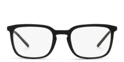 Square Eyeglasses من دولتشي آند غابانا بلون أسود مطفي - صورة المنتج 1