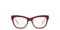 MIU MIU Cat Eye Eyeglasses in Red – Product Photo 1