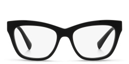 Cat Eye Eyeglasses من ميو ميو بلون أسود - صورة المنتج 1