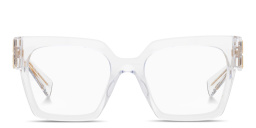 MIU MIU Square Eyeglasses in Clear – Product Photo 1
