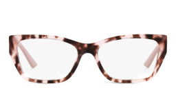 PRADA Irregular Eyeglasses in Orchid Tortoise – Product Photo 1
