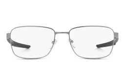 Prada Linea Rossa Wide Rectangle Eyeglasses in Gunmetal – Product Photo 1