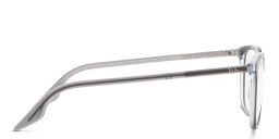 Ray-Ban Unisex Square Eyeglasses in Grey On Transparent – Product Photo 3