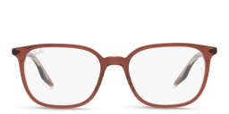 Unisex Square Eyeglasses من راي بان بلون بني - صورة المنتج 1