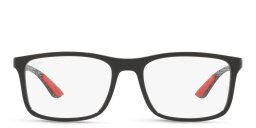 Unisex Rectangle Eyeglasses من راي بان بلون أسود - صورة المنتج 1